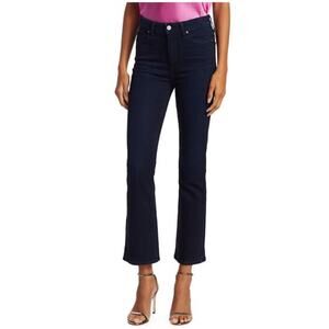 NWT Paige Claudine High Rise Ankle Flare Jeans Denim Telluride Size 29